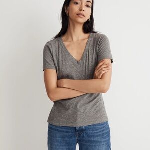 Madewell Whisper Cotton V-Neck Tee